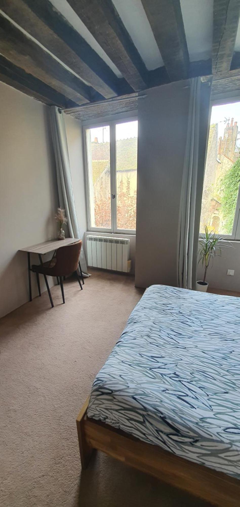 Chambre Avec Salle De Bain Hotell Donzy Exteriör bild